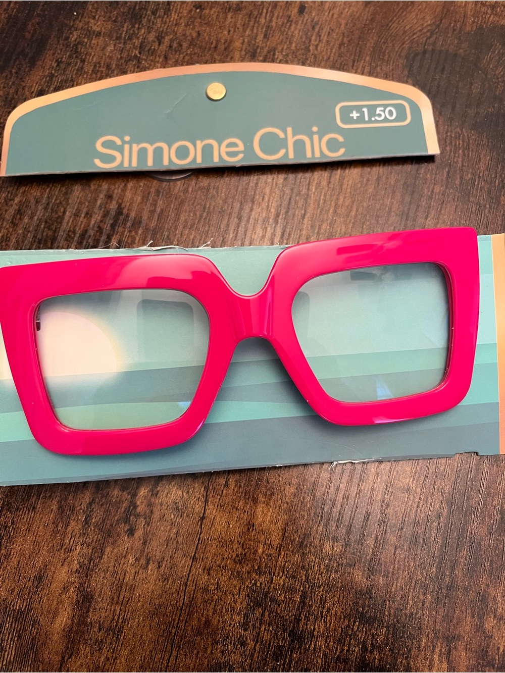 Sexy Square Barbie Pink Readers +1.50 Quirky Nerdy Daria New